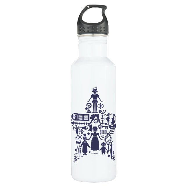 Peter Pan & Friends Star 710 Ml Water Bottle (Front)