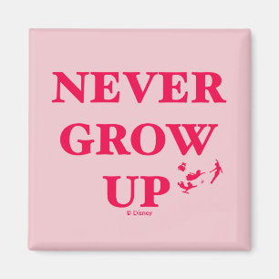 Peter Pan   Never Grow Up Magnet