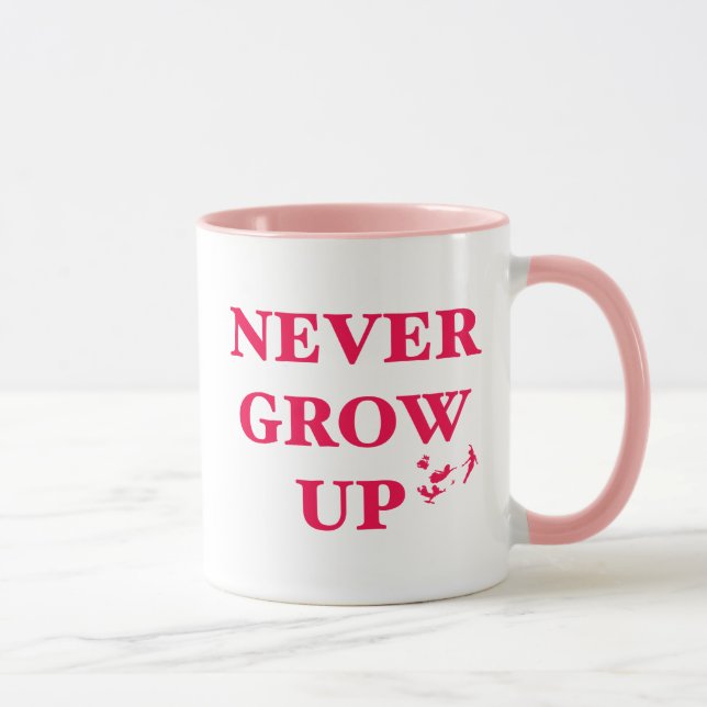 Peter Pan | Never Grow Up Mug (Right)