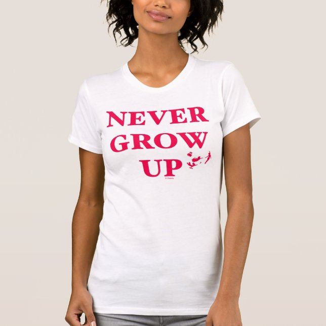 Peter Pan | Never Grow Up T-Shirt (Front)