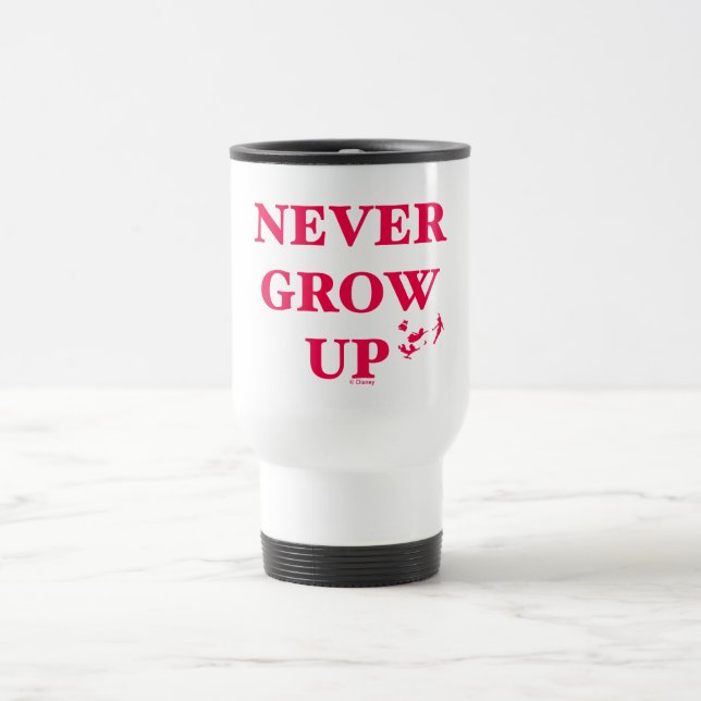 Peter Pan | Never Grow Up Travel Mug (Center)