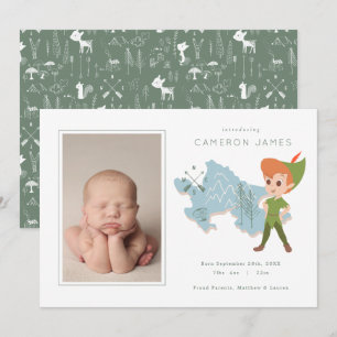 Peter Pan - Neverland Birth Announcement