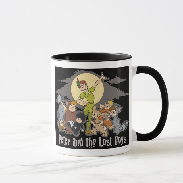 Peter Pan Peter Pan and the Lost Boys Disney Mug (Right)