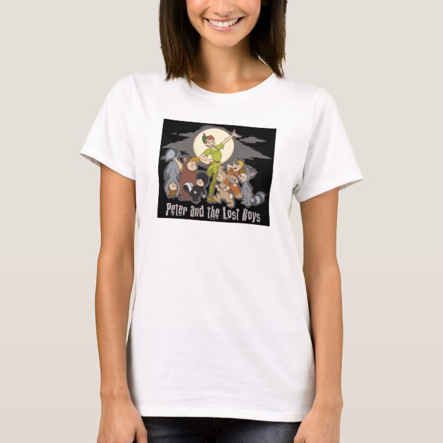 Peter Pan Peter Pan and the Lost Boys Disney T-Shirt (Front)