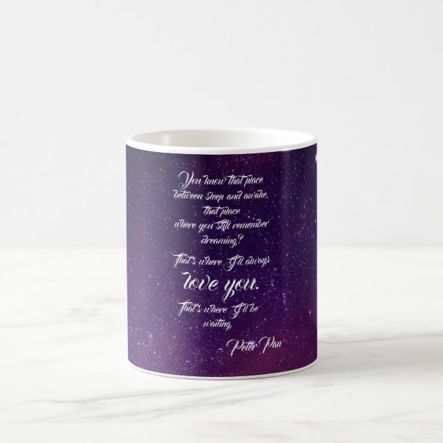 Peter Pan Quote | Mug (Center)