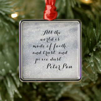 Peter Pan Quote |  Ornament