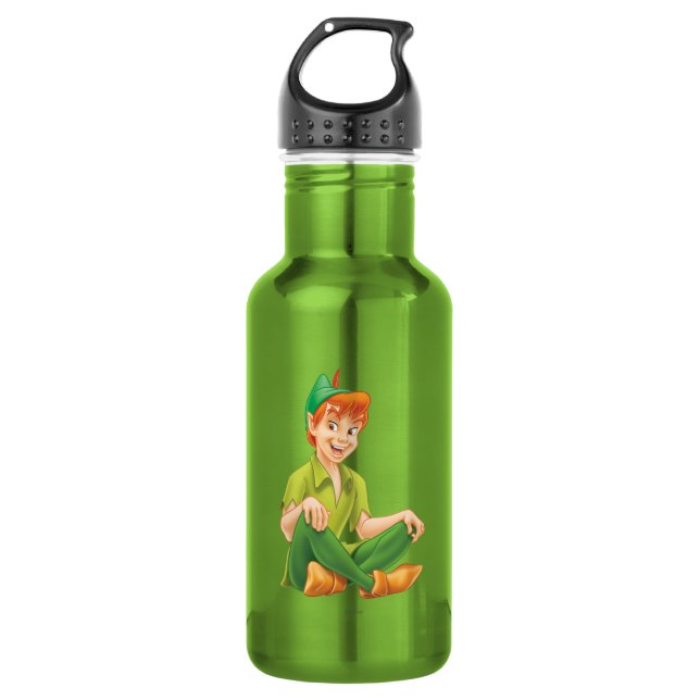 Peter Pan Sitting Down 532 Ml Water Bottle (Front)