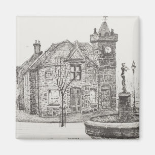 Peter Pan Statue Kirriemuir Scotland 2007 Magnet