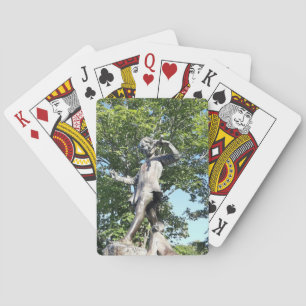 Peter Pan Statue Playing Cards