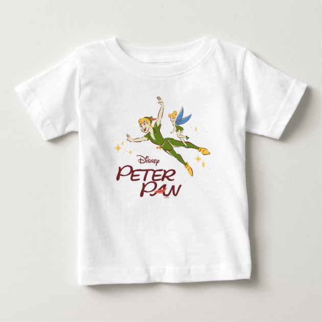 Peter Pan & Tinkerbell Baby T-Shirt | Zazzle