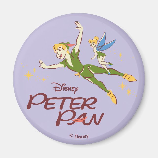 Peter Pan & Tinkerbell Magnet (Front)