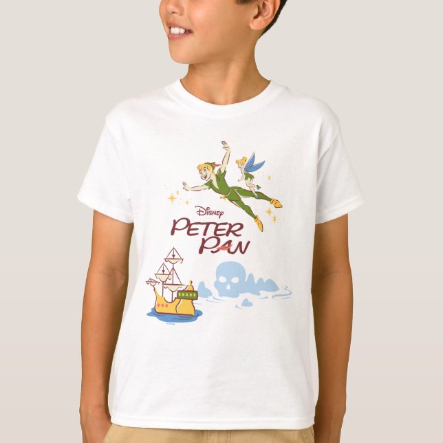 Peter Pan & Tinkerbell T-Shirt (Front)