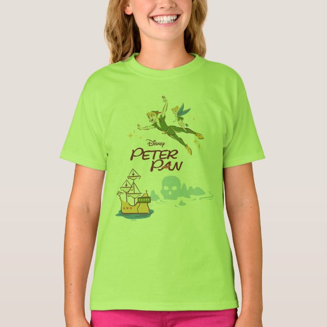 Peter Pan & Tinkerbell T-Shirt (Front)