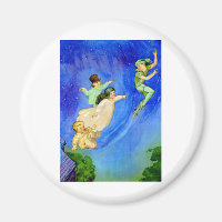 PETER PAN, WENDY, JOHN AND MICHAEL FLY AWAY