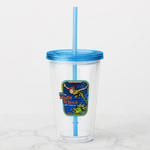 Peter Pan's Flight School Acrylic Tumbler