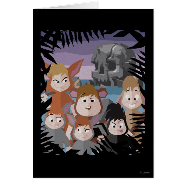 Peter Pan's Lost Boys At Skull Rock (Devant)