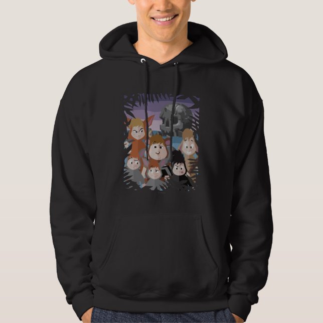 Peter Pan's Lost Boys At Skull Rock Hoodie (Front)