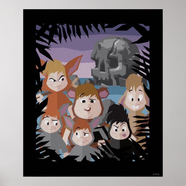Peter Pan's Lost Boys At Skull Rock Poster (Front)