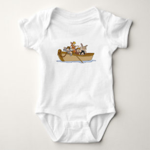Peter Pan's Lost Boys in boat Disney Baby Bodysuit