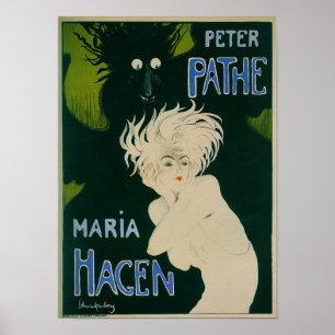 Peter Pathe - Maria Hagen Vintage Ballet Poster