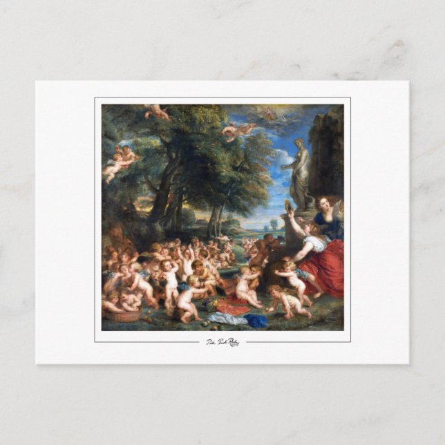 Peter Paul Rubens #24 - Fine Art Postcard (Front)