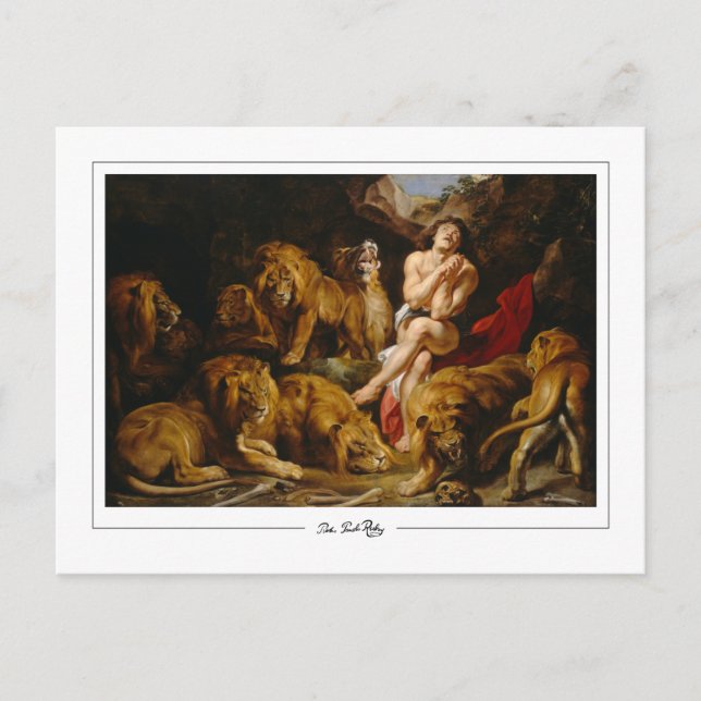 Peter Paul Rubens #69 - Fine Art Postcard (Front)