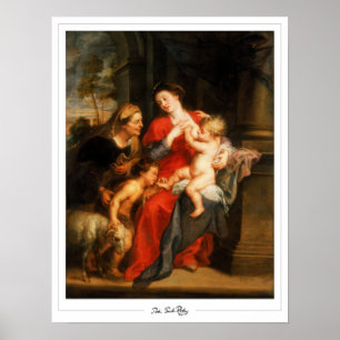 Peter Paul Rubens Affiche d'art Zedign #27