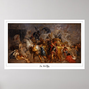 Peter Paul Rubens Affiche d'art Zedign #73