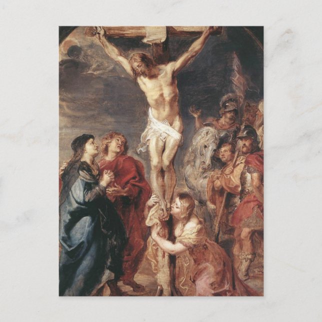 Peter Paul Rubens - Christ on the Cross Postcard (Front)