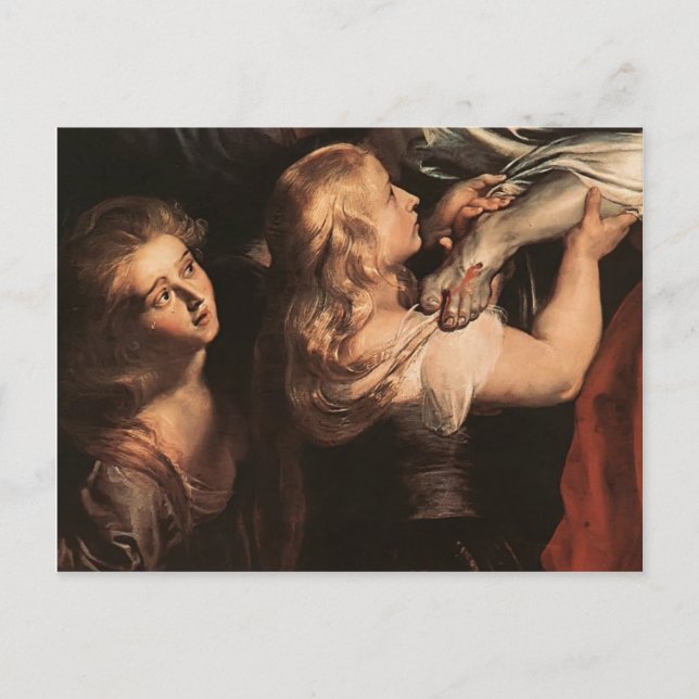 Peter Paul Rubens- Descent from the Cross Postcard (Front)