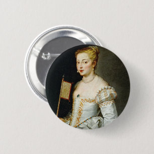 Peter Paul Rubens Portrait of a Lady 2 Inch Round Button