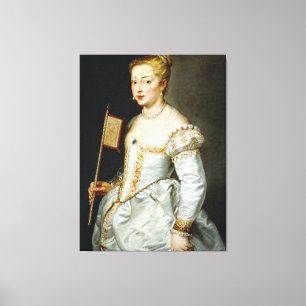 Peter Paul Rubens Portrait of a Lady Canvas Print