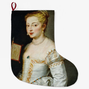 Peter Paul Rubens Portrait of a Lady Large Christmas Stocking