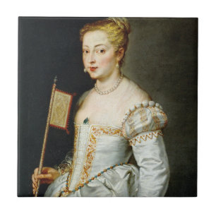 Peter Paul Rubens Portrait of a Lady Tile