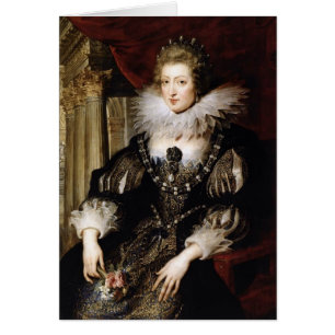 Peter Paul Rubens- Portrait of Anne of Austria