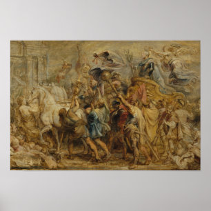 Peter Paul Rubens - The Triumph of Henry IV Poster