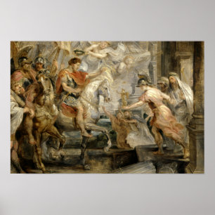 Peter Paul Rubens -Triumphant Entry of Constantine Poster