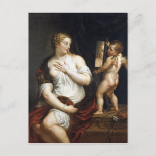 Peter Paul Rubens Venus and Cupid Postcard
