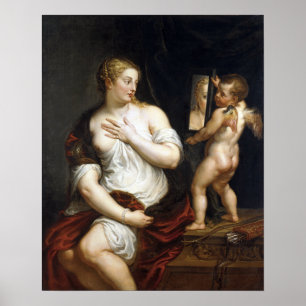 Peter Paul Rubens Venus and Cupid Poster