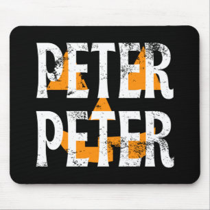 Peter Peter Fall Season Pumpkin Mouse Pad