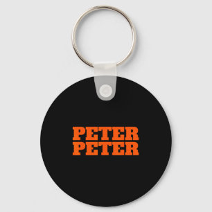 Peter Peter Pumpkin Eater Halloween Couples Costum Keychain