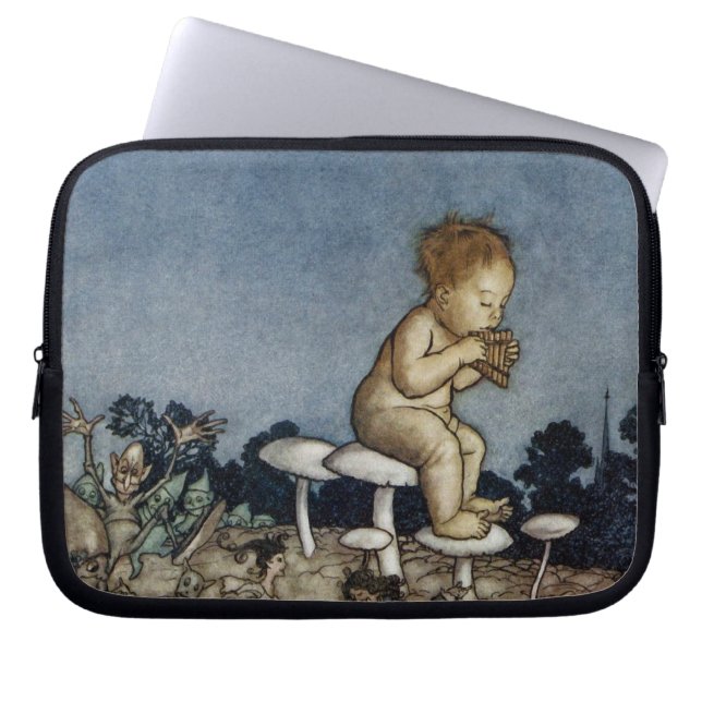 Peter Played His Flute Laptop Sleeve (Front)