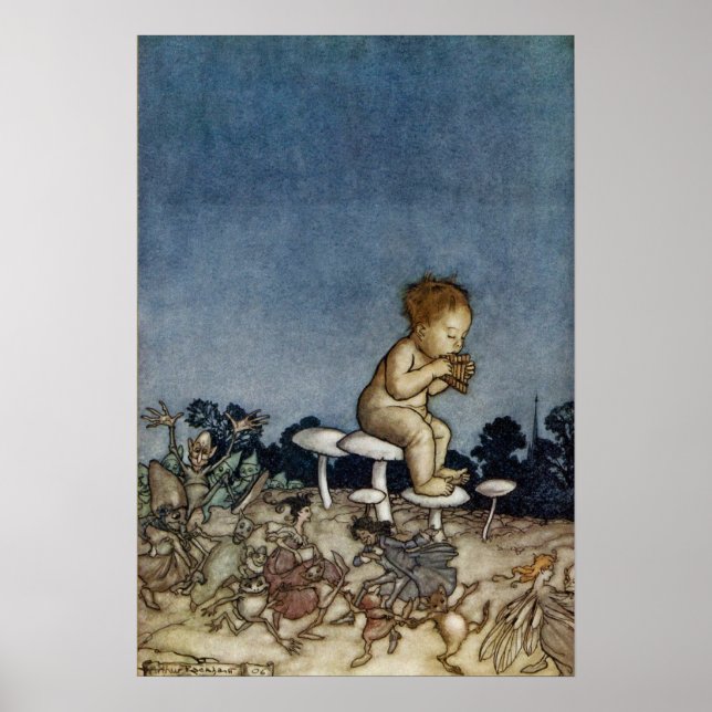 Peter Played His Flute Poster (Front)