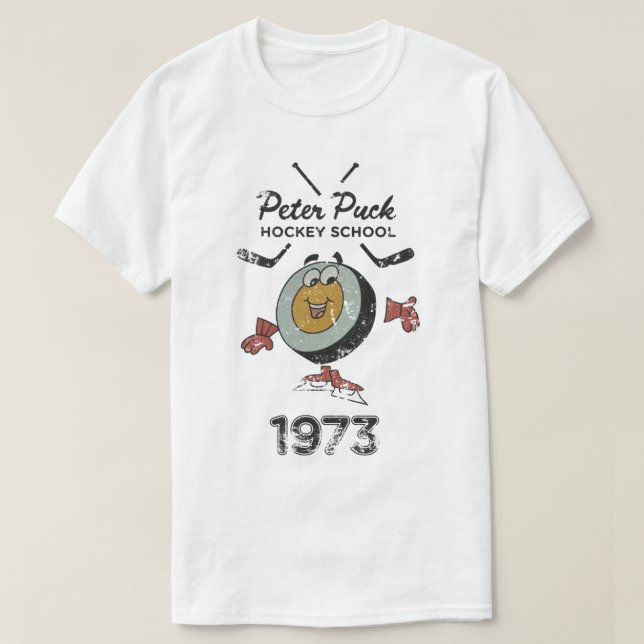 Peter Puck School of Hockey   T-Shirt (Design Front)