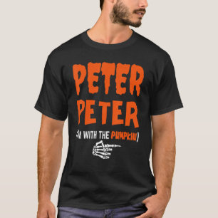 Peter Pumpkin Eater Costume Halloween Splash T-Shirt