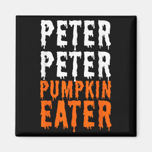 Peter Pumpkin Eater Halloween Costume Couple Men  Magnet