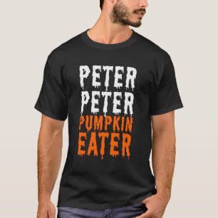 Peter Pumpkin Eater Halloween Costume Couple Men T-Shirt