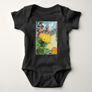 Peter Pumpkin-Eater Mother Goose Nursery Rhyme Baby Bodysuit