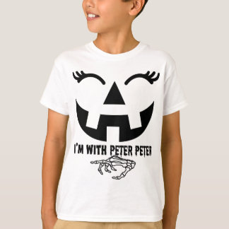 Peter Pumpkin Eater Wife Halloween Couple Costume T-Shirt