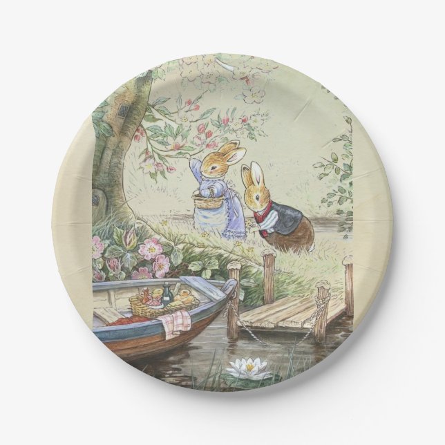 Peter Rabbit 11 Paper Plate (Front)